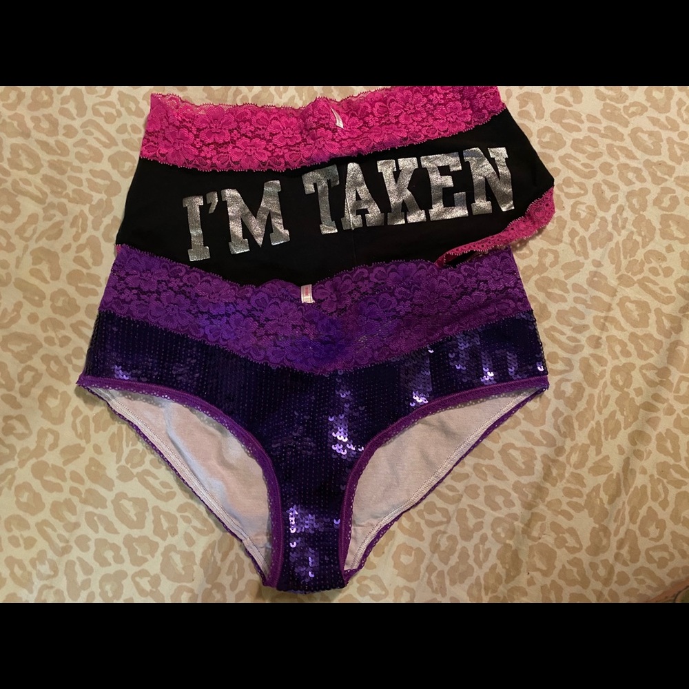 RARE Victoria’s Secret PINK boyshorts *TWO*